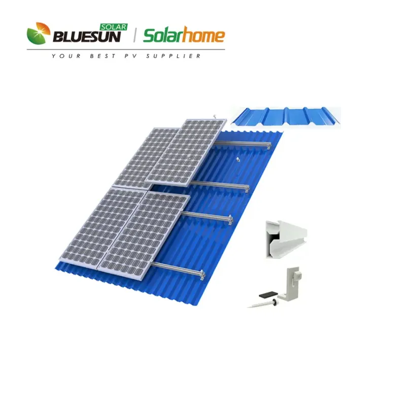 Bluesun sada On-Grid systém 5kw 6kw 10kw solárny systém pre domácnosť