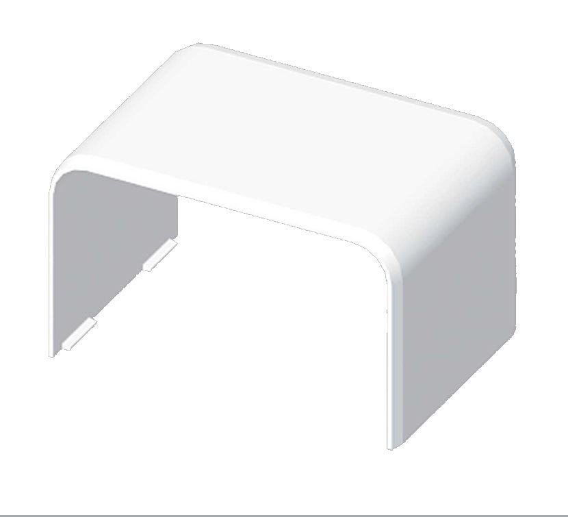 System of plastic kábel ducts - SP - 40×40 - straight connecting cover