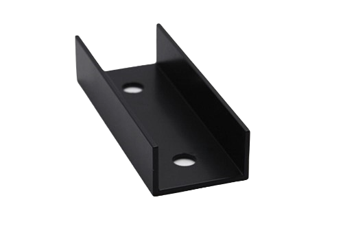 Structures - rail konektor - black - 120x40x25