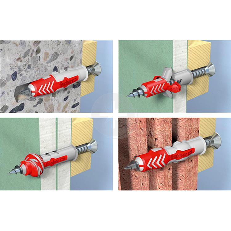 Structures - anchors - FISCHER Duopower 6x30 (100 pcs)