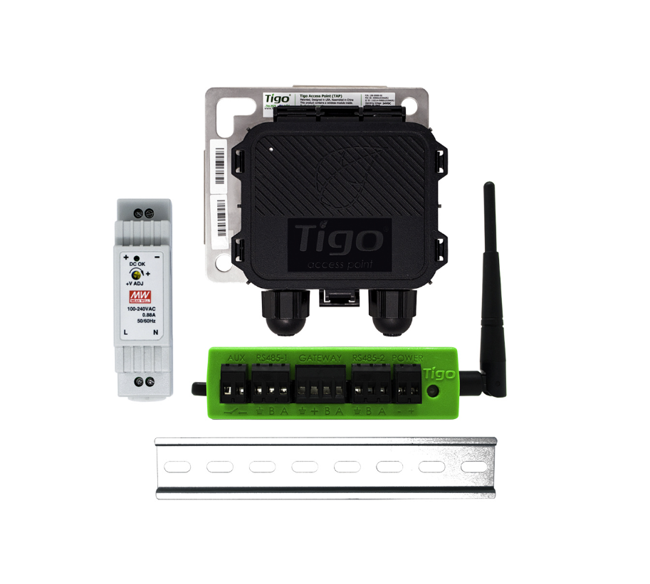 Príslušenstvo - TIGO - CCA KIT - CCA + TAP + Din Rail PS