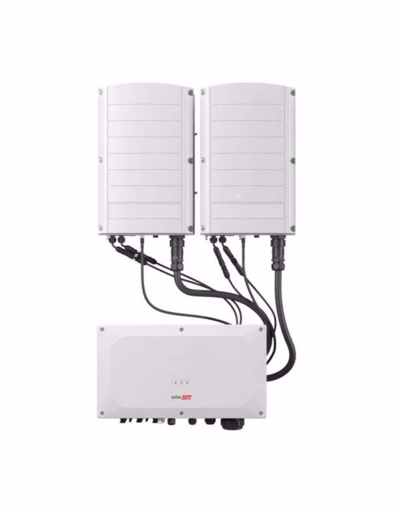 Striedač - SOLAREDGE - SE66.6K - RW00IBNM4 + 2 x SESUK-RW00INNN4