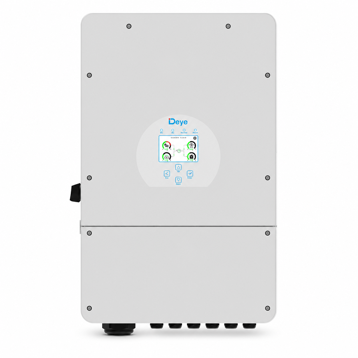 Striedač - DEYE - SUN-12K-SG02LP1-EU-AM3-PLUS - single-phase - hybrid - LV