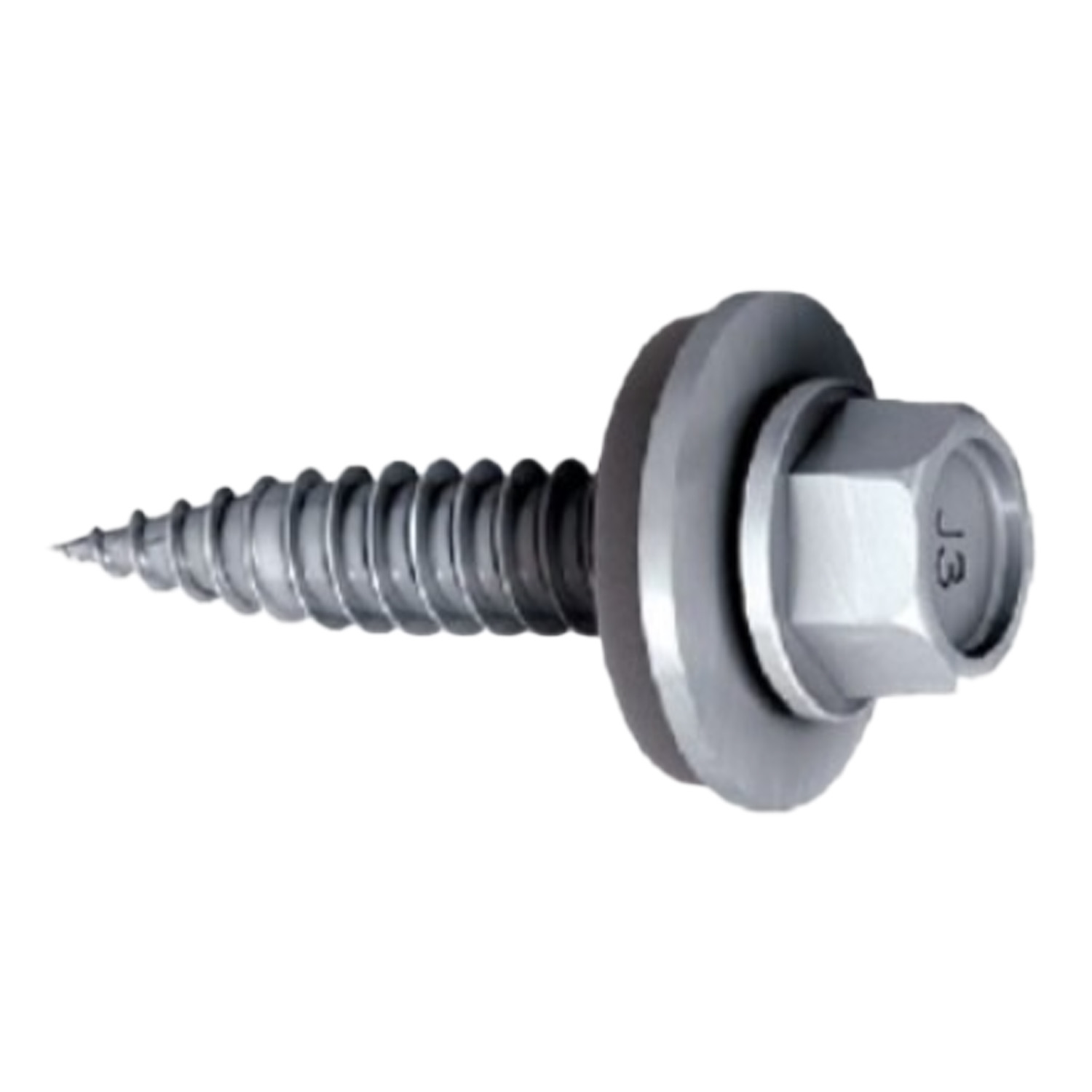 Structures - screw - bimetal RP-T2 double thread 6.0x25 E16 - A2 (100 pcs.)