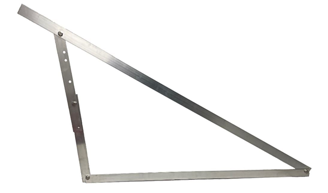 Structures - adjustable mounting triangle - angle 15-35 degrees