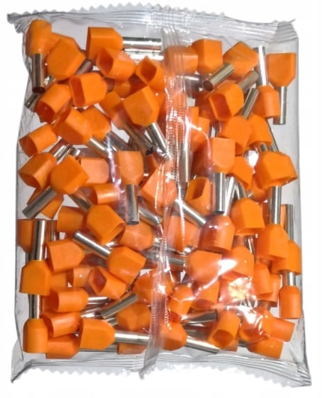 Electrical Príslušenstvo - Kábel ferrule - 2x4 mm (100 pcs.)