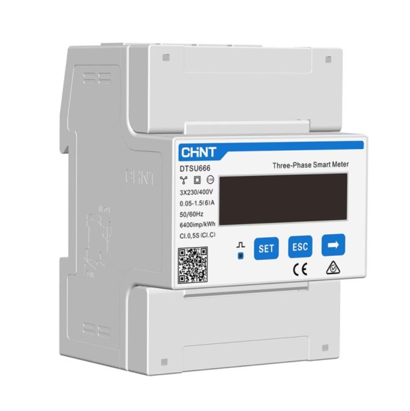 Energy meter - CHINT - DTSU666-CT - dedicated to Deye Striedačs - 3 phase