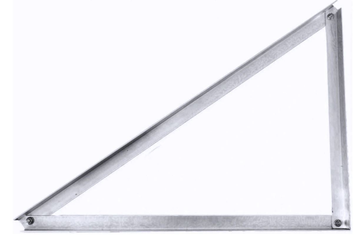 Structures - mounting triangle - vertical 30 degrees