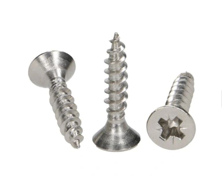 Structures - wood screw - countersunk - 5.0x40 - DIN9100 - A2 (100 pcs.)
