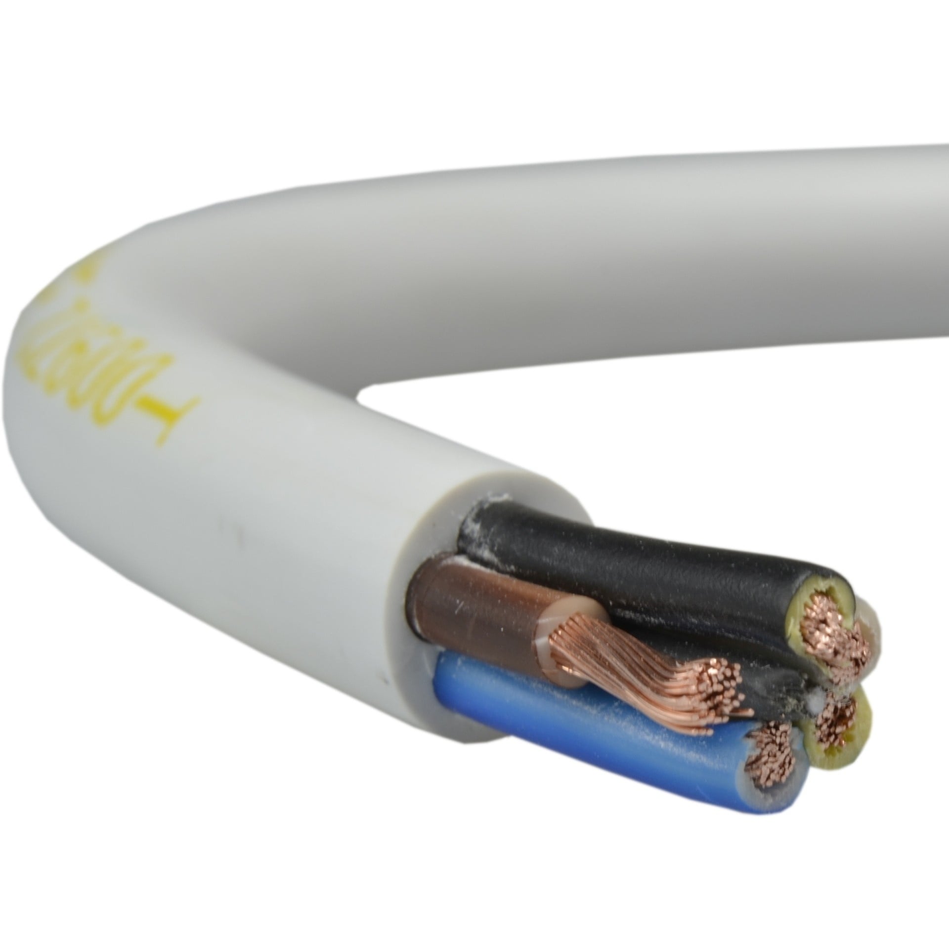 Kábel - OWY - 5x6mm2 - 300/500V - stranded - white