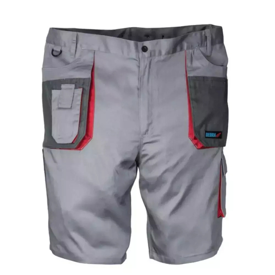 Ochranné šortky veľkosť S/48, sivé, Comfort line, gramáž 190 g/m2