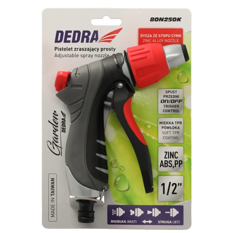 Regulovaná rovná postrekovacia pištoľ TRIGGER CONTROL 3