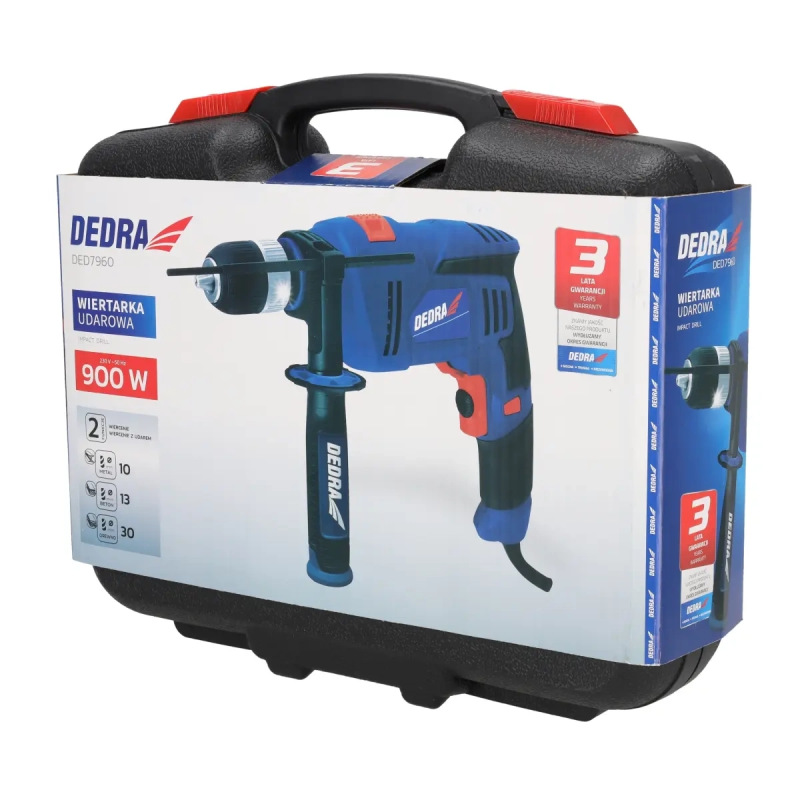 Príklepová vŕtačka 900W 7