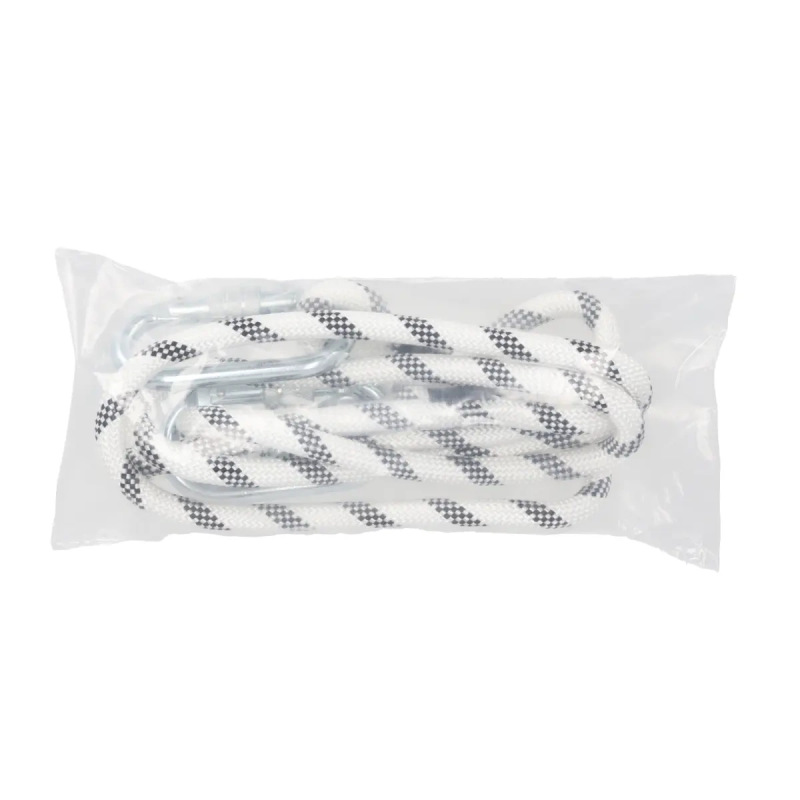 Kábel s nastaviteľnou dĺžkou 2m s karabínou 3