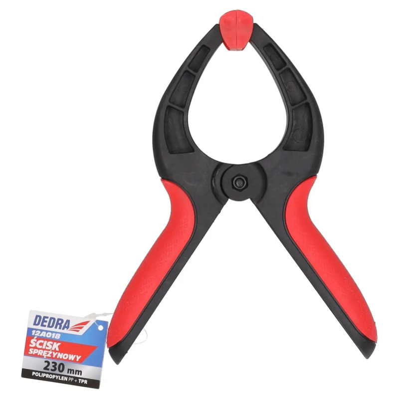 Dvojmateriálová pružinová svorka 230 mm 1