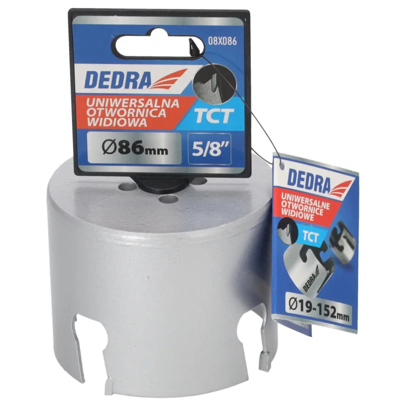 Univerzálny korunkový vrták TCT 86 mm 5/8'' 2