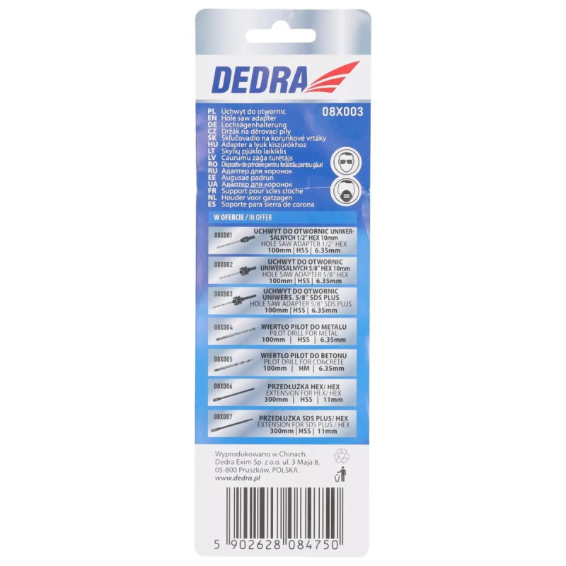 Skľučovadlo na univerzálne korunkové vrtáky 5/8'' SDS PLUS 5