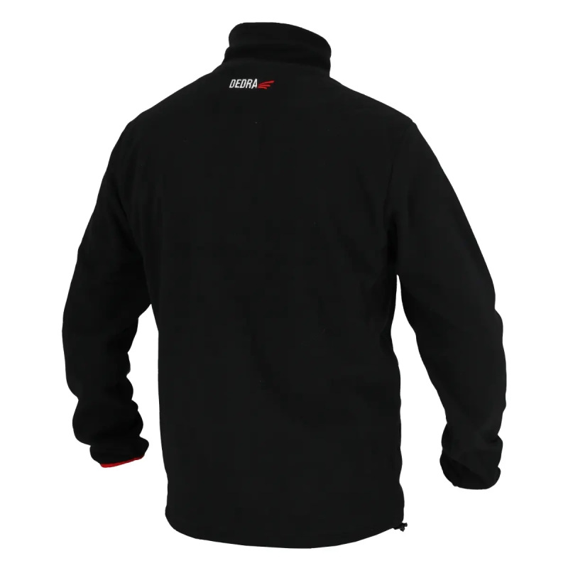 Flísová mikina 300 g/m2, veľkosť L, farba čierna 2