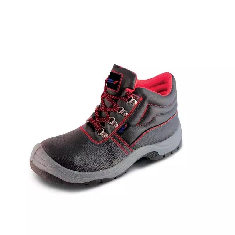 Bezpečnostné topánky T1A, kožené, veľkosť: 37, kat. S1P SRC