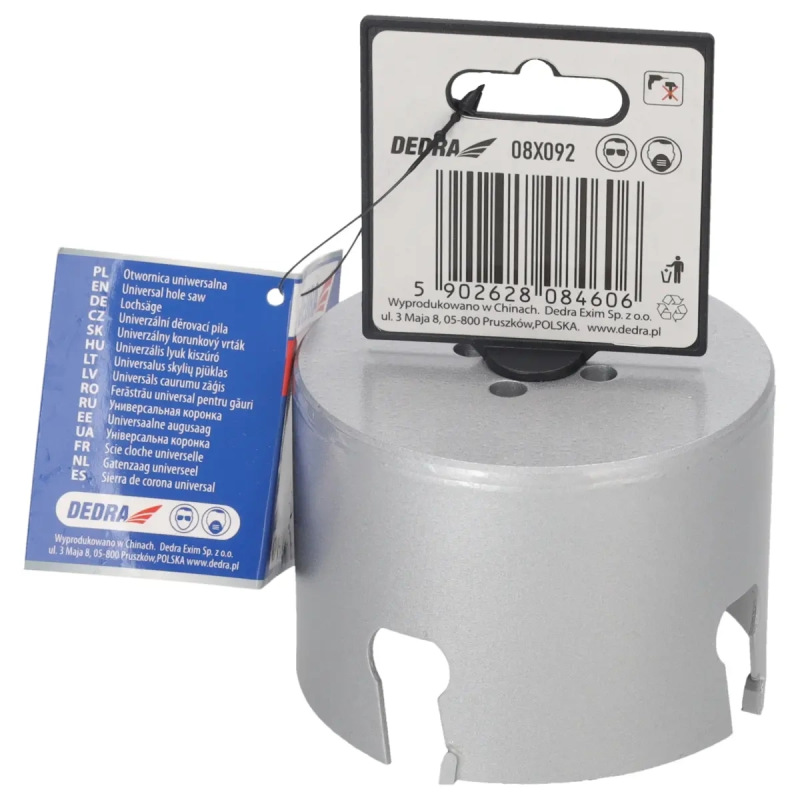 Univerzálny korunkový vrták TCT 92 mm 5/8'' 3