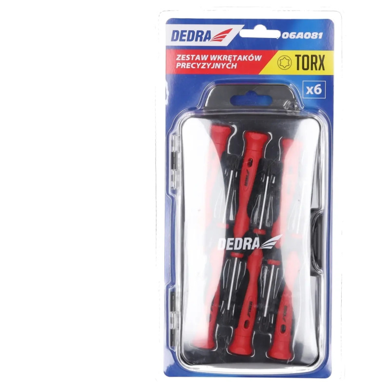 Súprava presných vrtákov 6 ks, oceľ CrV 2