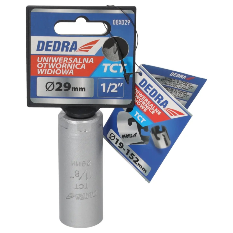 Univerzálny korunkový vrták TCT 29 mm 1/2'' 2