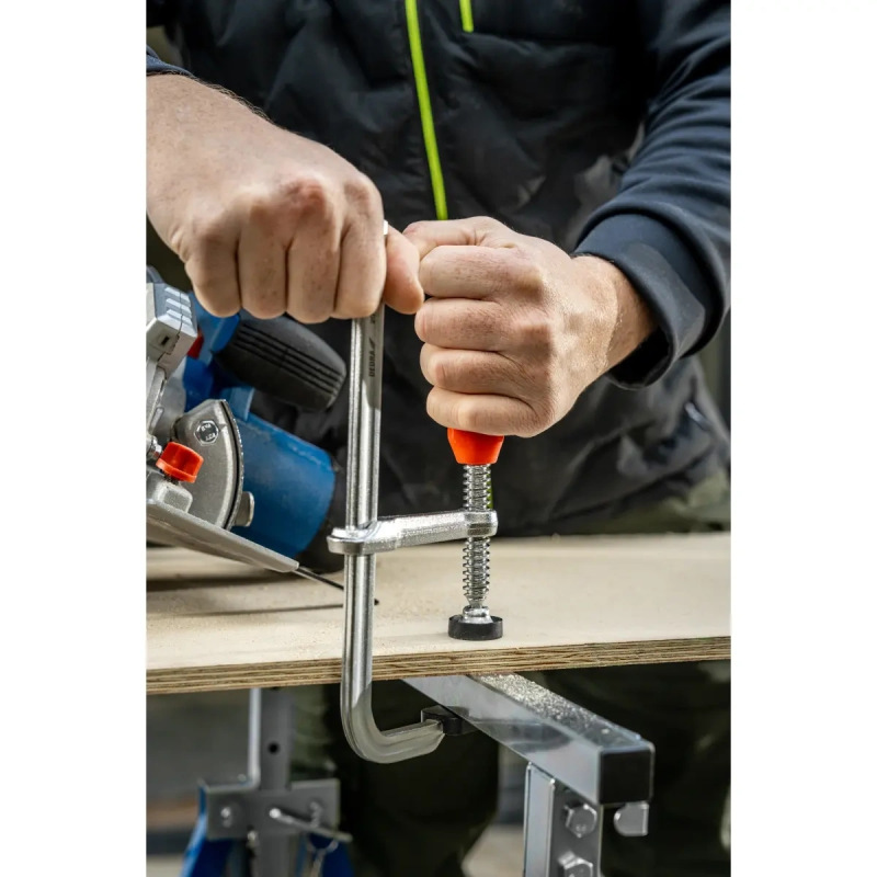 Stolárska svorka F kutá 400x120mm 1