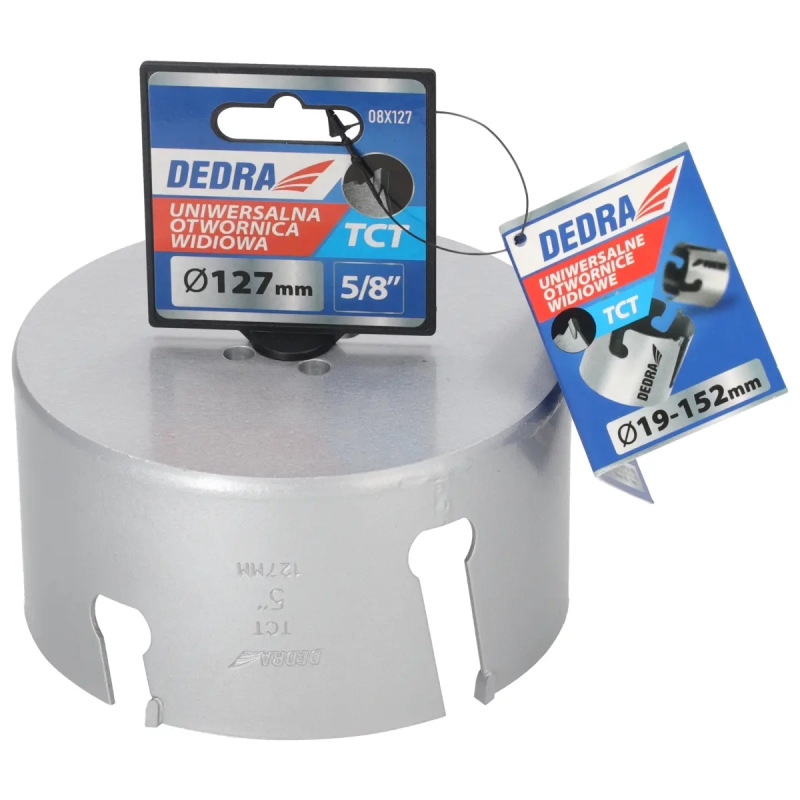 Univerzálny korunkový vrták TCT 127 mm 5/8'' 2