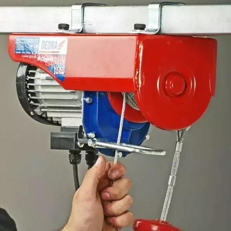 Elektrické zdvíhacie zariadenie lanové 1000W,400/kg/6m; 200/kg/12m 2