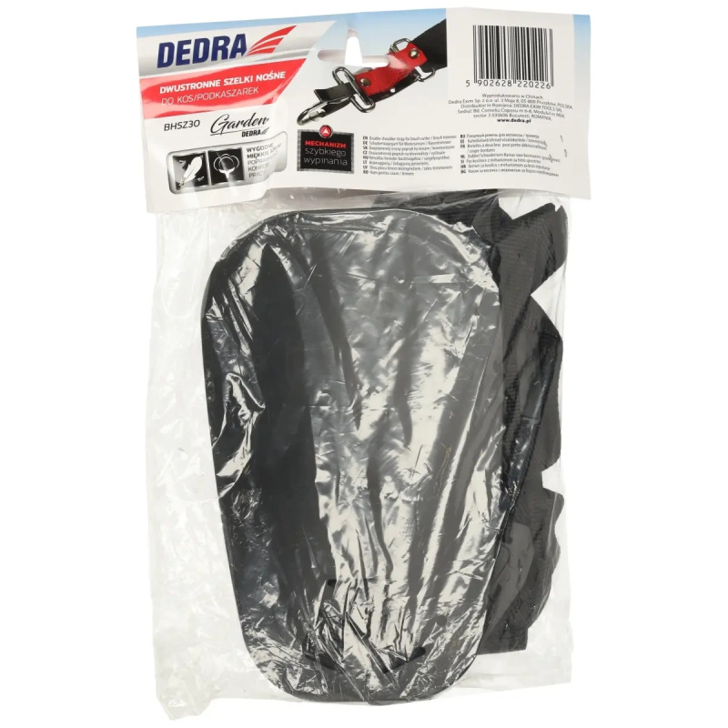 Popruh ku krovinorezu s mechanizmom rýchleho upínania 6