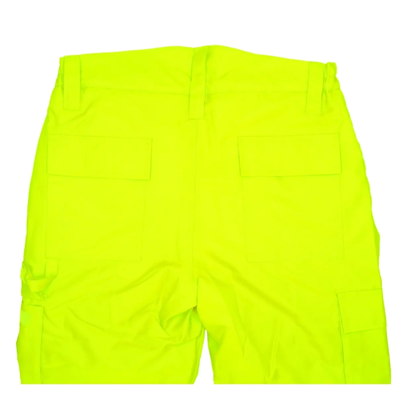 Zateplené reflexné nohavice veľkosť L, žlté 2