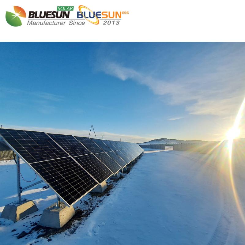 Fotovoltaický panel, Bluesun Typu N TOPCon 600Wp bifaciálny