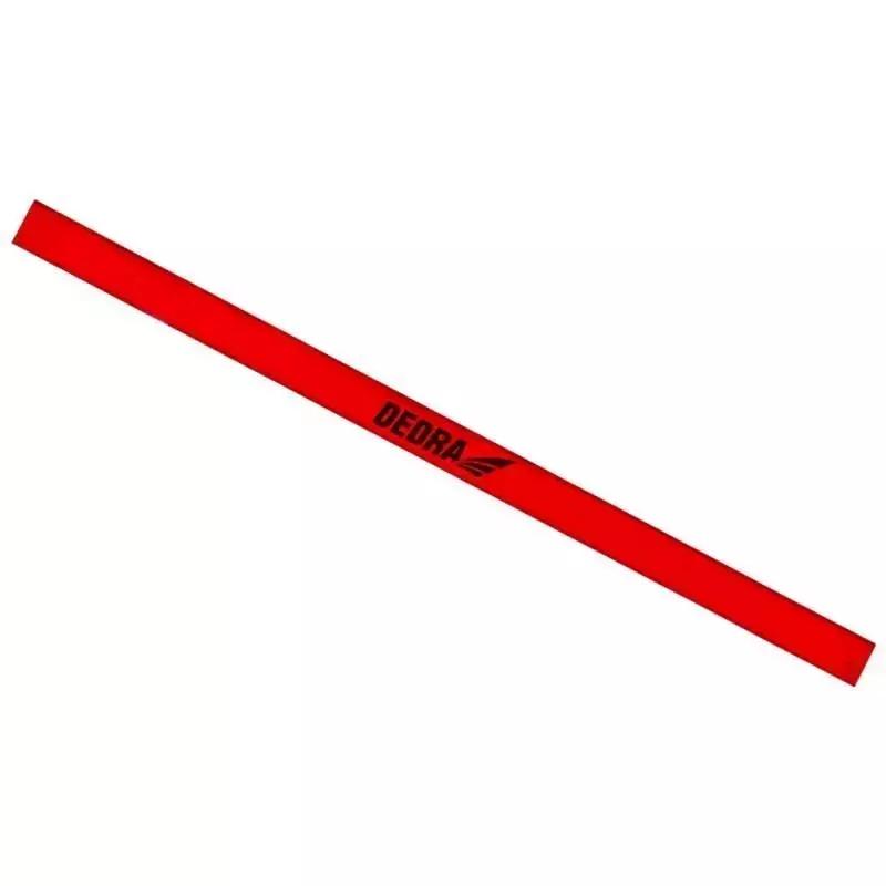 Tesárska ceruzka HB 24,5 cm červený