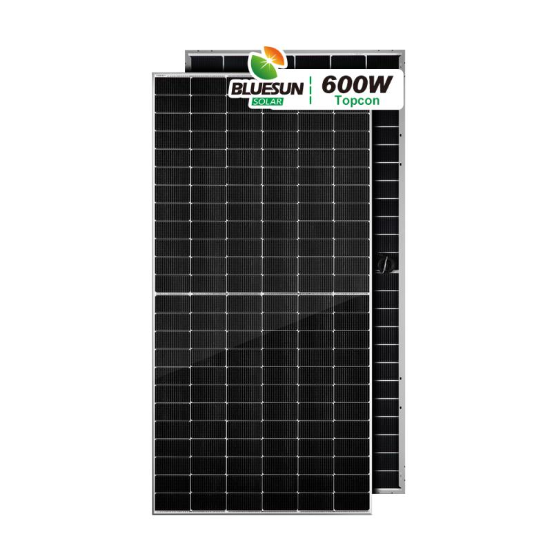 Fotovoltaický panel, Bluesun Typu N TOPCon 600Wp bifaciálny