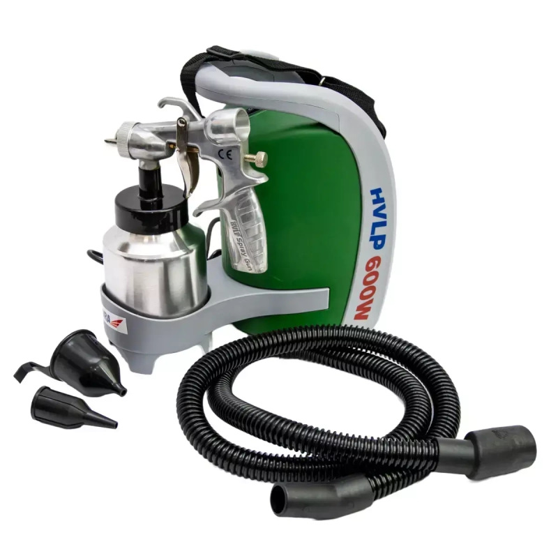 Striekacie zariadenia farieb HVLP 600W, 1L 8