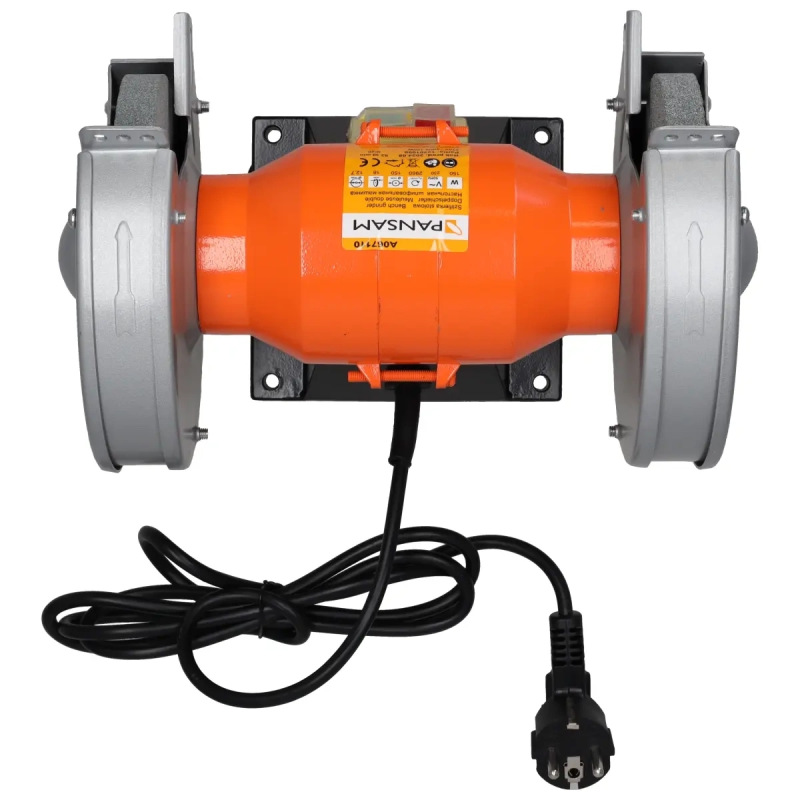 Brúska stolová dvojkotúčová 150W, 150x16x12,7mm, elektromagneticky bezpečnostný spínač 1