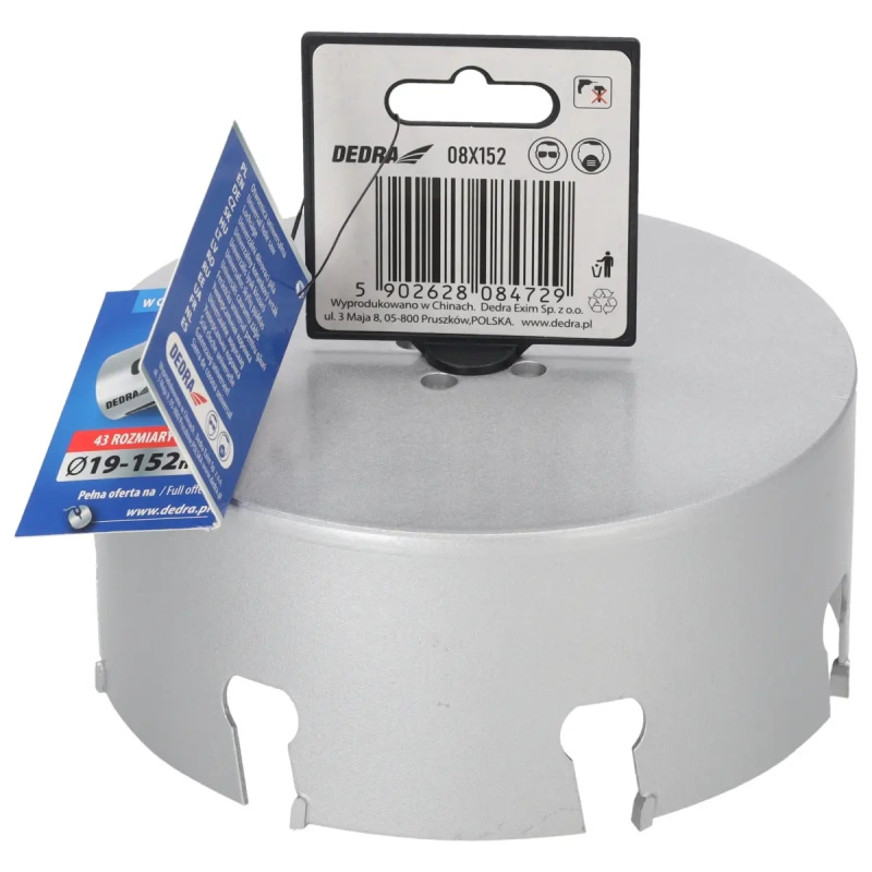Univerzálny korunkový vrták TCT 152 mm 5/8'' 3