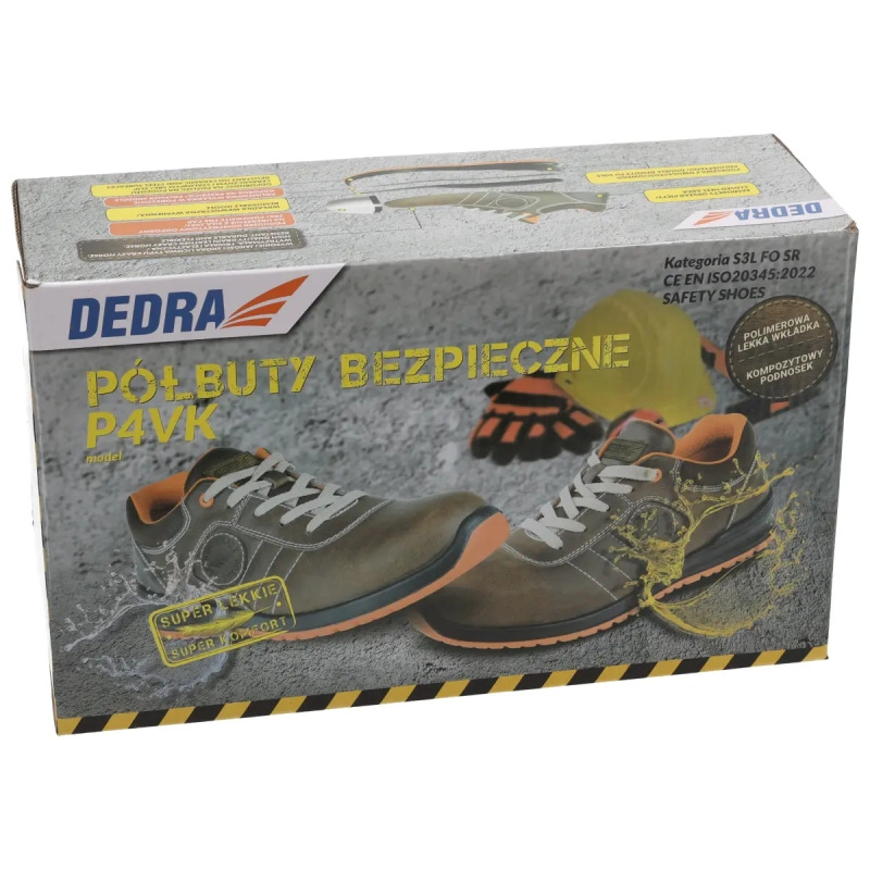 Bezpečnostné poltopánky P4, crazy horse, veľk:37,kat.S3 SRC 5