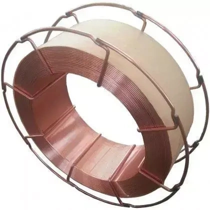 Oceľový drôt krytý meďou 1.2 mm oceľová cievka 15 kg