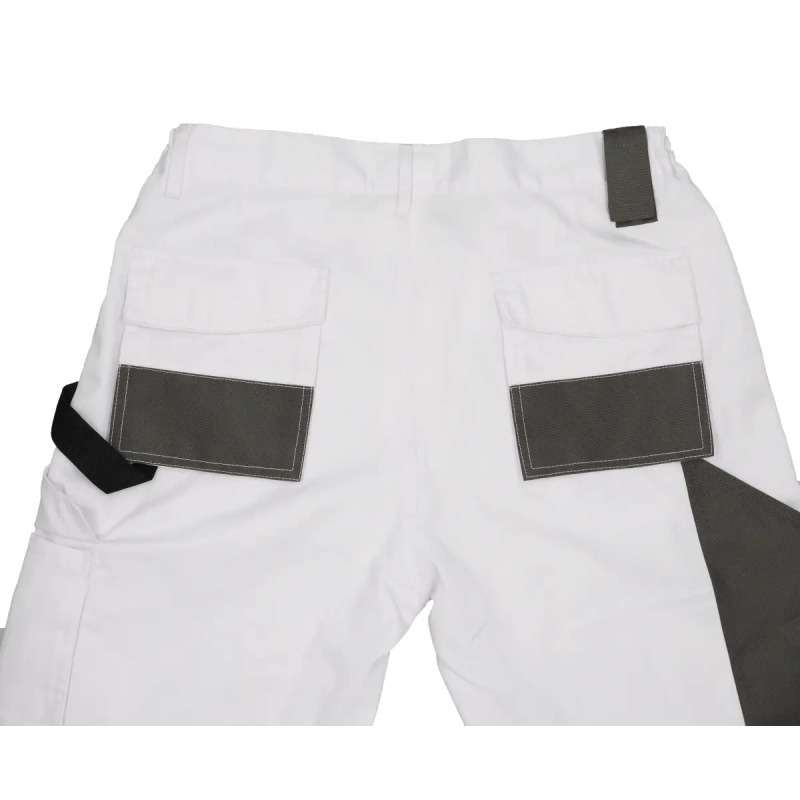 Nohavice ochranné veľkosť XL/56, biela, gramáž 190g/m2 3
