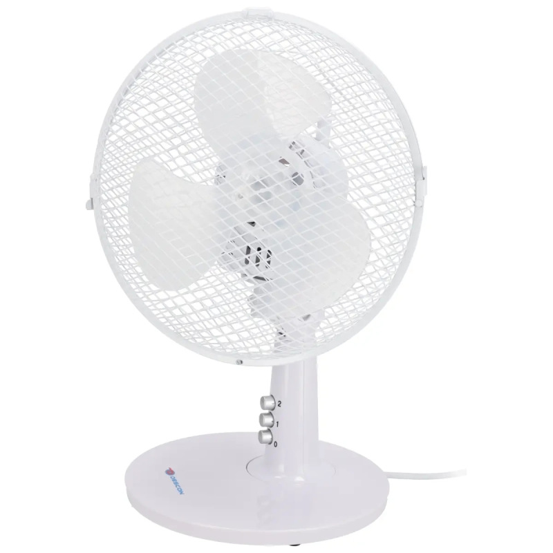 Stolový ventilátor 9", biely 1
