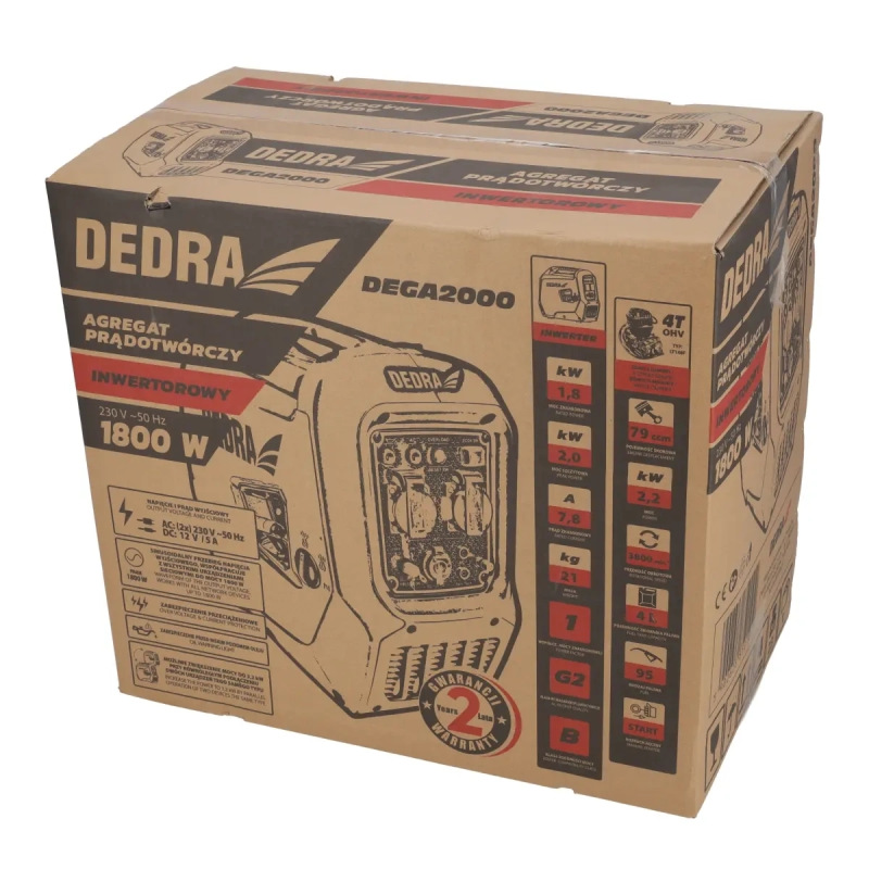 Generátor - elektrocentrála 2000W 1