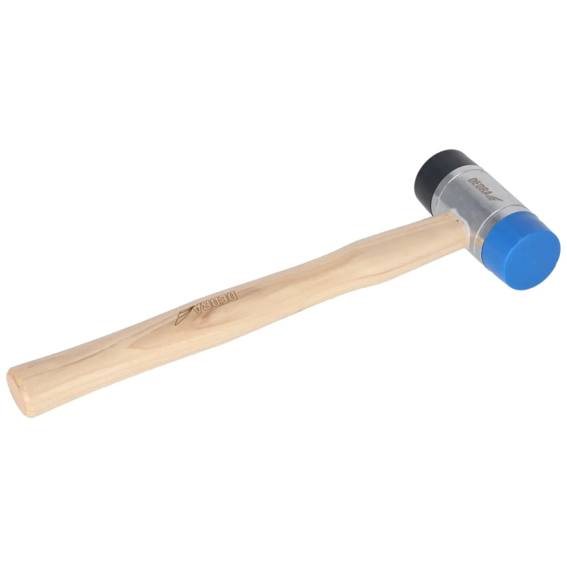 Klampiarske kladivo 45 mm/plôška PU/Nylón, násada z orechovcového dreva 2