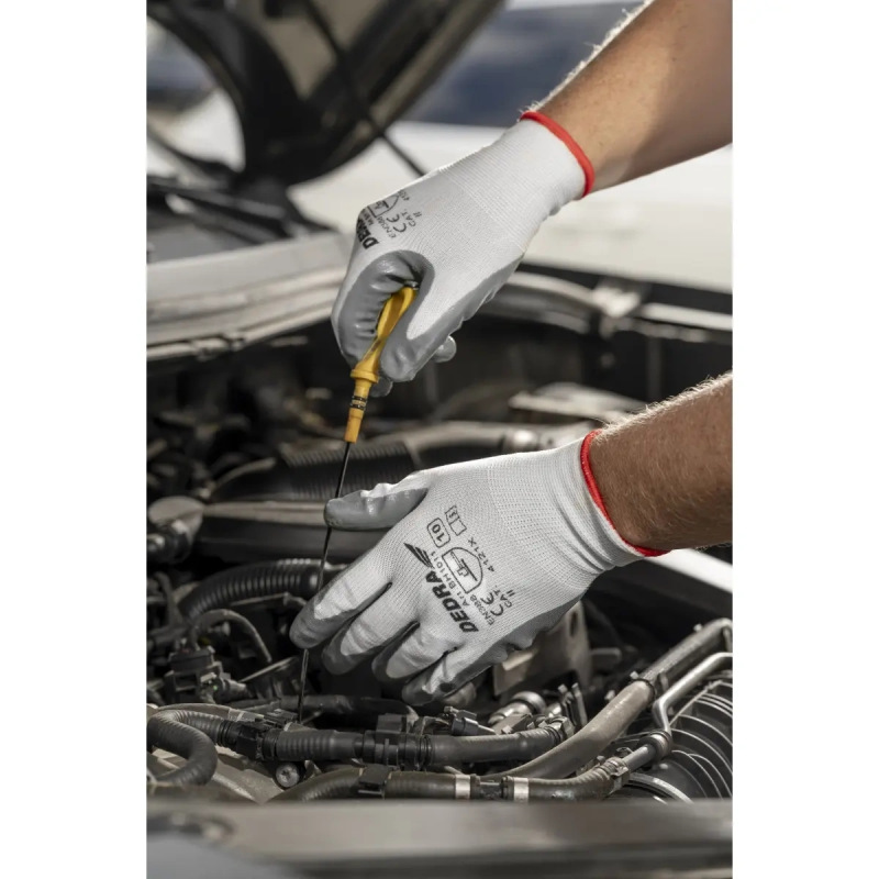 Ochranné rukavice potiahnuté nitrilom (12 ks) 1