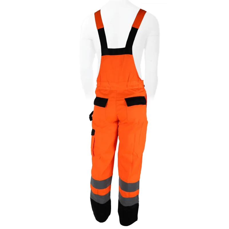 Reflexné montérky veľkosť XL,oranžové 1