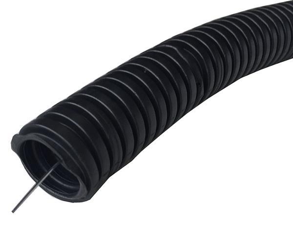 PVC Rúrka ohybná UV stabilná čierna