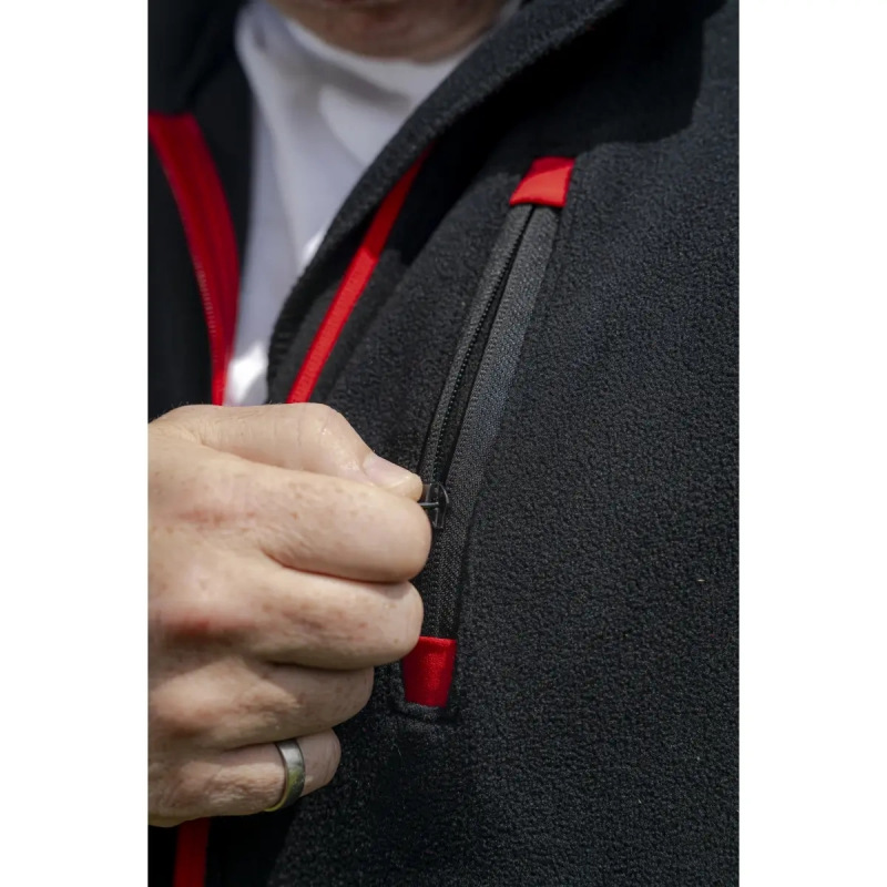 Flísová mikina 300 g/m2, veľkosť L, farba čierna 5