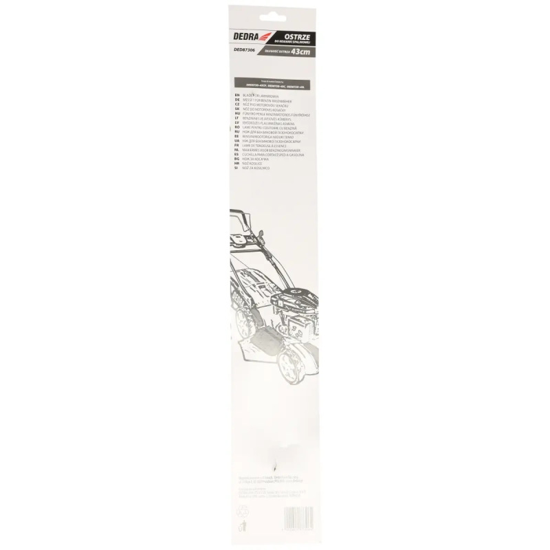 Nôž do kosačky 43 cm, do DED8720-43CP, DED8720-43L 3