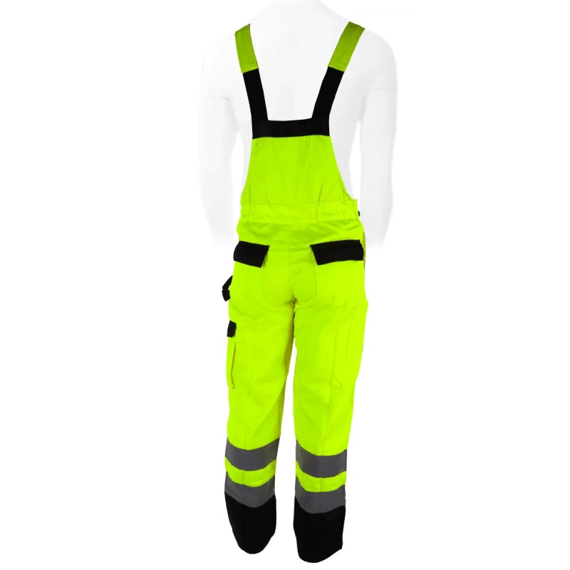 Reflexné montérky veľkosť XL, žlté 1