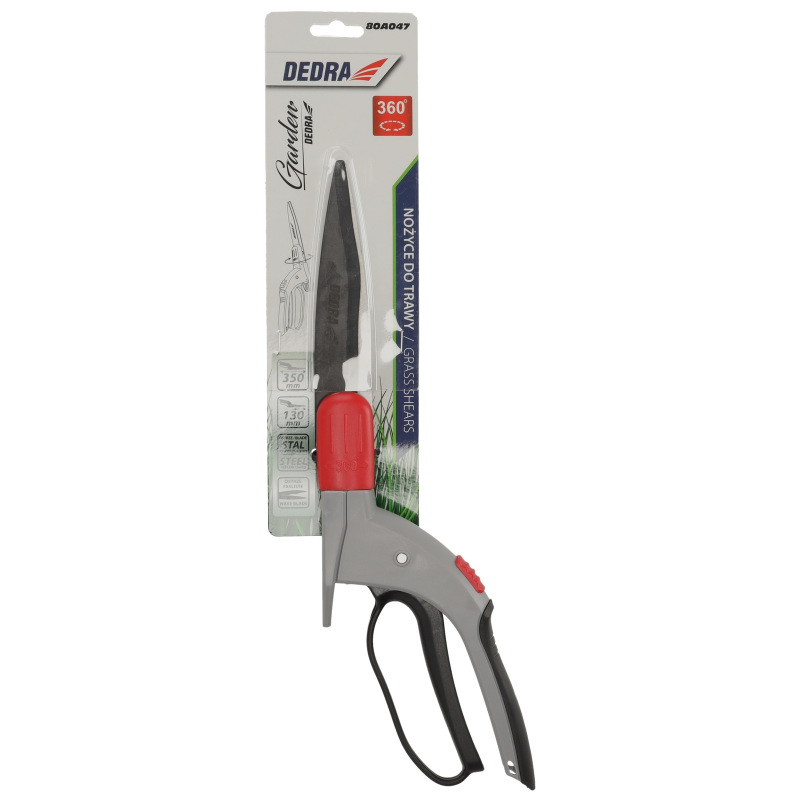 Nožnice na trávu 350 mm 4
